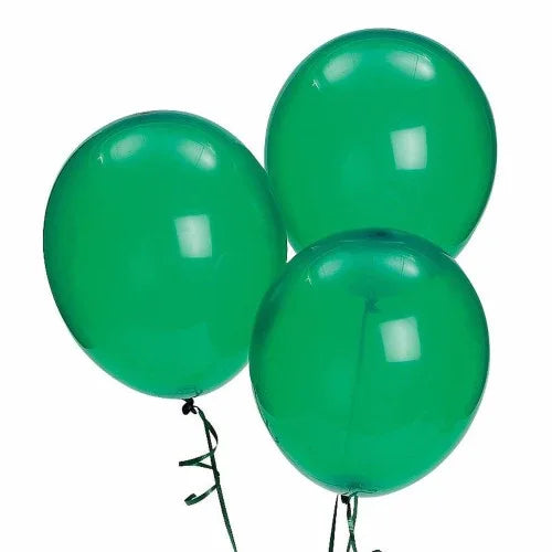11'' Latex Emerald Green Color Balloons 144 package