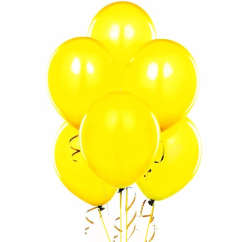 11'' Latex Yellow Color Balloons 144 package