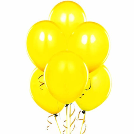 11'' Latex Yellow Color Balloons 144 package