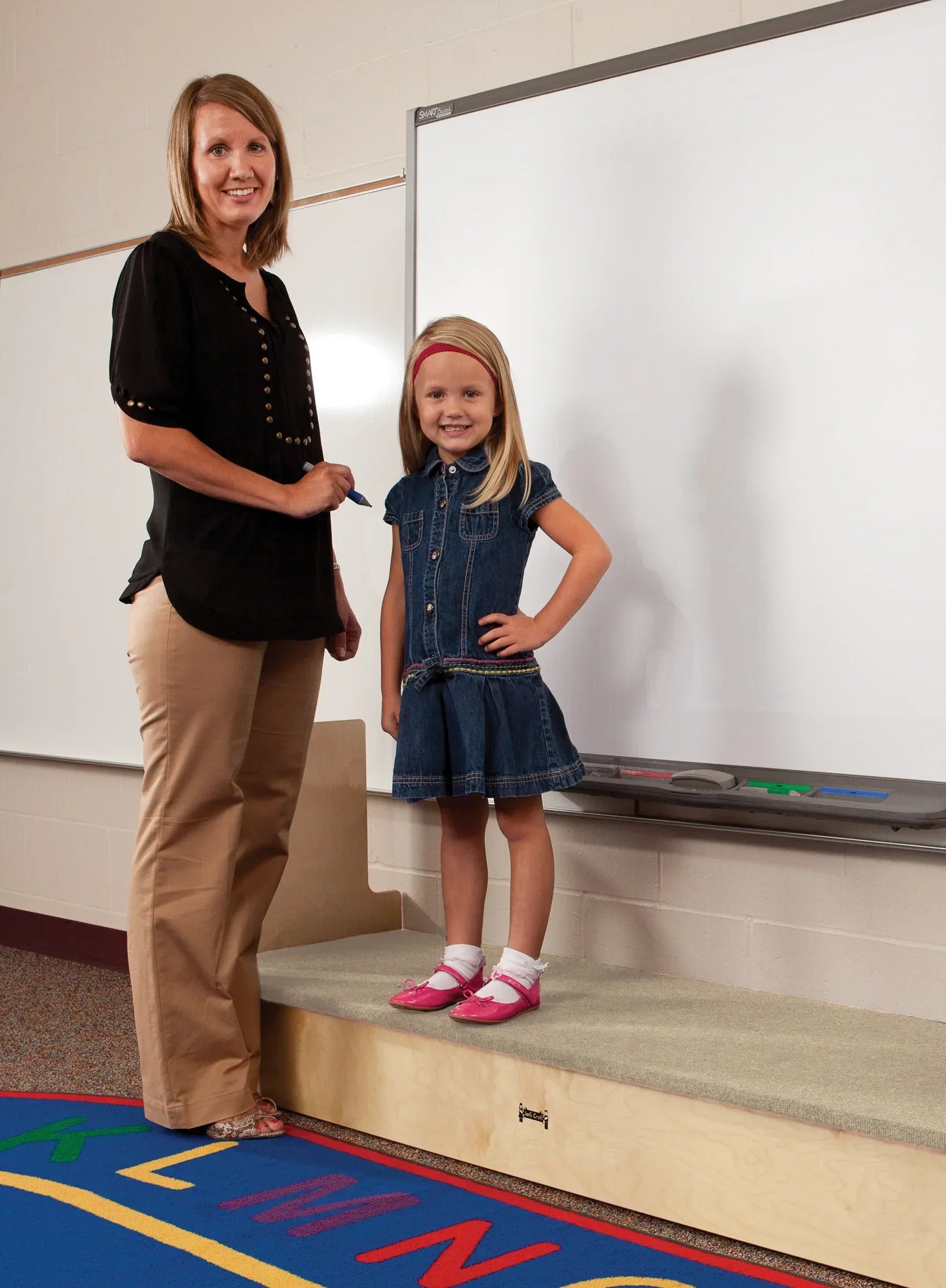 Jonti-Craft® iRise® Standard IWB Step - 60", 9" Ht