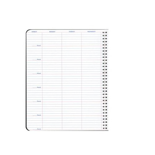 Teachers Plan Book 11" x 8 1⁄2" (107)