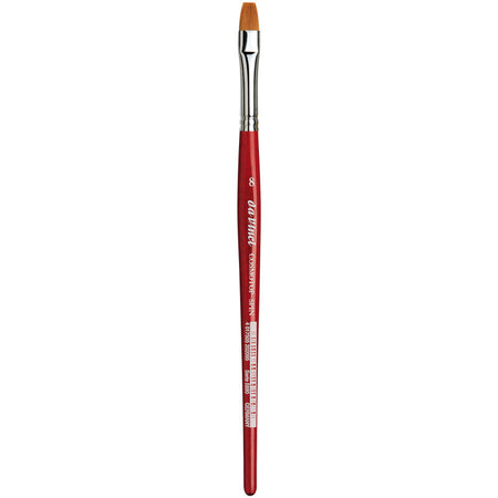 COSMOTOP-SPIN Silkpainting Brush, Synthetic, Watercolor, Flat, Size 8
