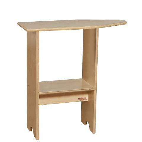 Wood Designs Wood Ironing Board, Stationary 25"H x 24"W x 8"D WD-11000