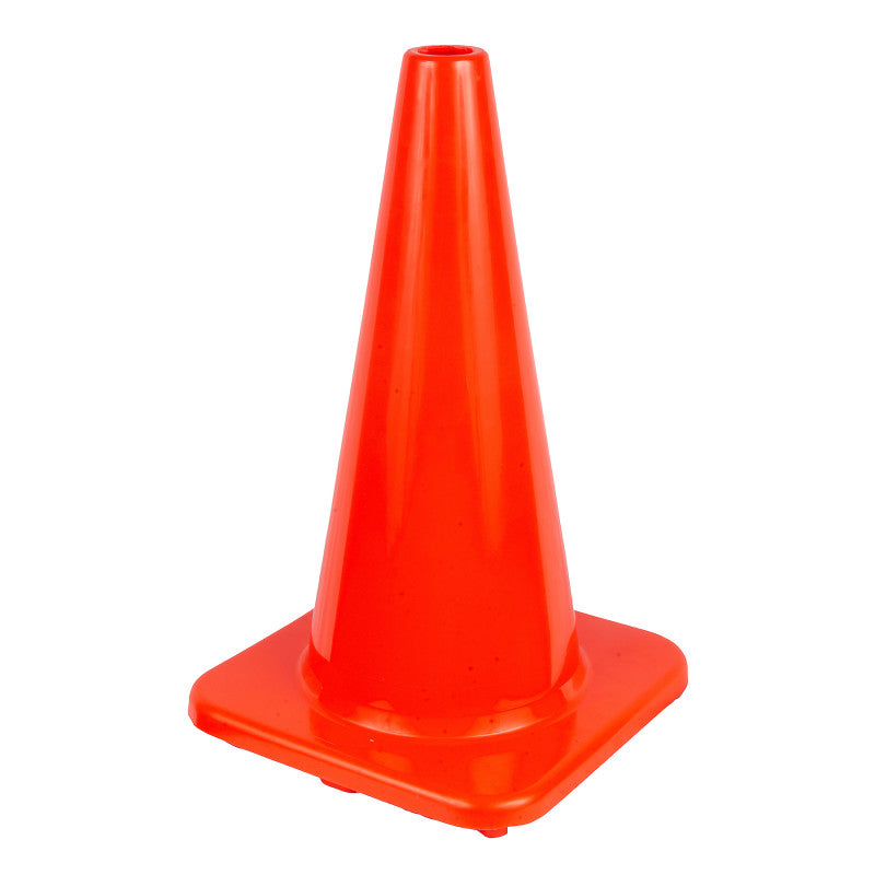 Flexible Vinyl Weighted Cone, 18", Orange