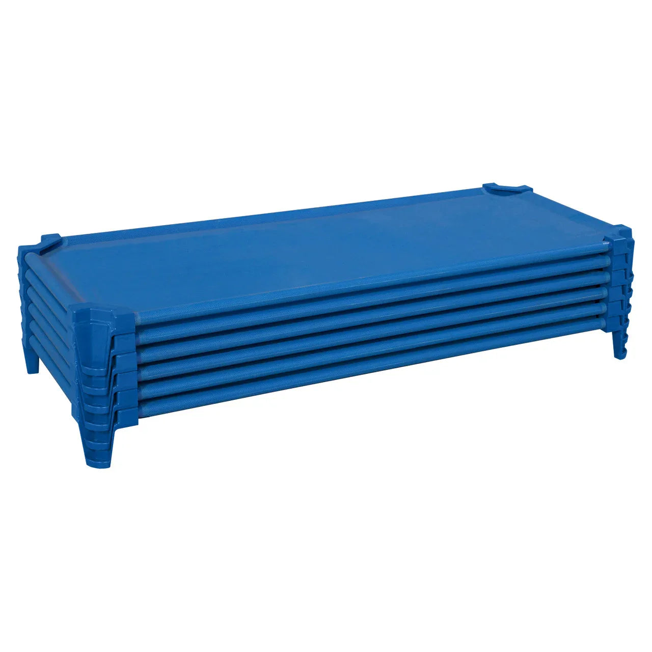 Incredible Cot Set of (6) Unassembled Blue, 5"H x 53"W x 23"D