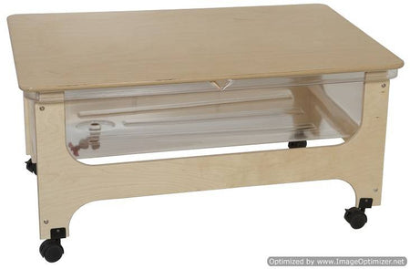 Wood Designs™ Deluxe Tot Size Sand & Water Table with Lid WD-11875TN