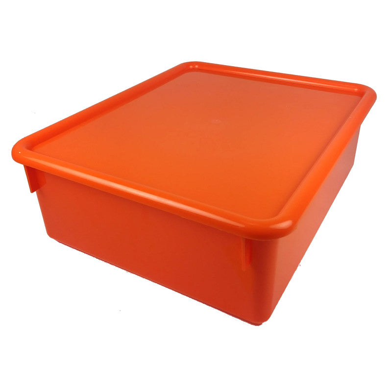 Double Stowaway&reg; Tray with Lid, Orange