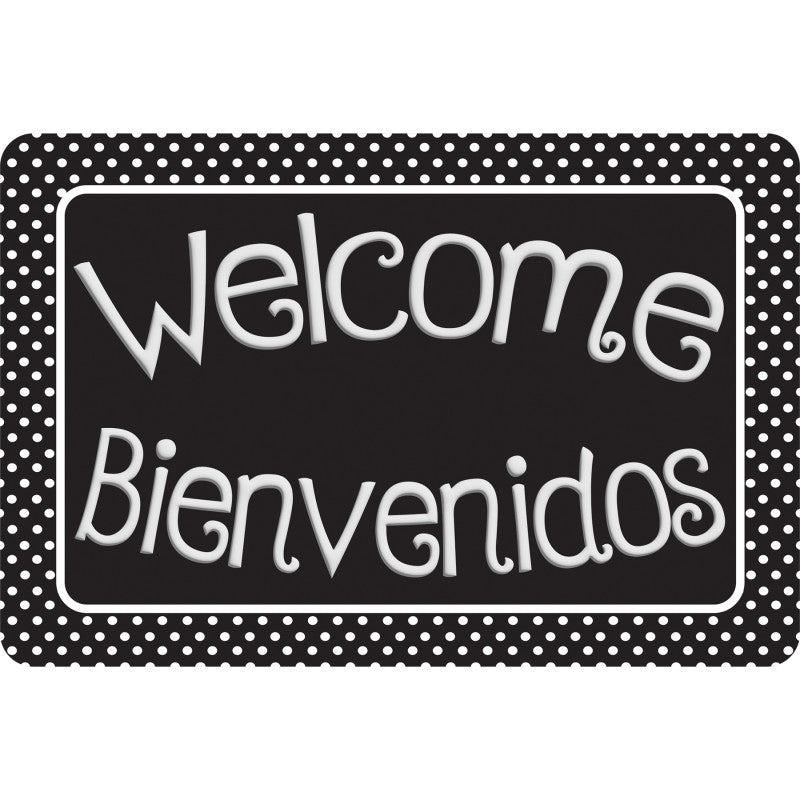 The Original Fun Mat&trade;, Welcome Mat, 15.5" x 23.5", Bienvenidos Welcome