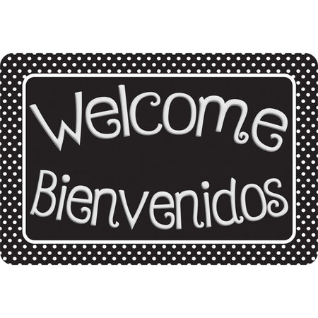 The Original Fun Mat&trade;, Welcome Mat, 15.5" x 23.5", Bienvenidos Welcome