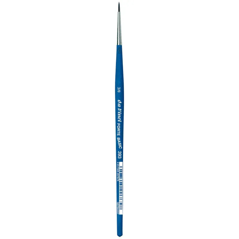 FORTE BASIC Student Brush, Synthetic, Acrylic, Round, Series 393, Size -3