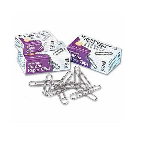 #1 Gem Paper Clips Regular Size, Non-Skid 100/Box