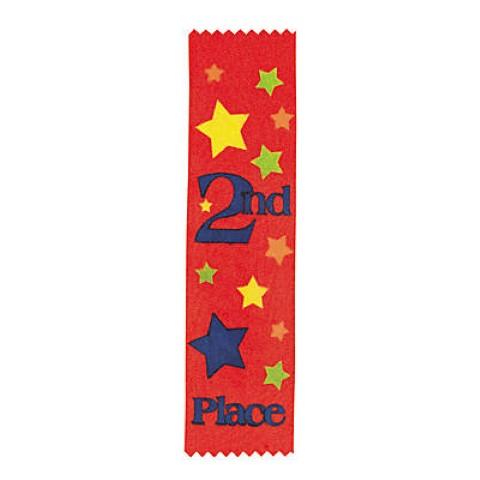 2nd Place Award Ribbon, 1 dozen