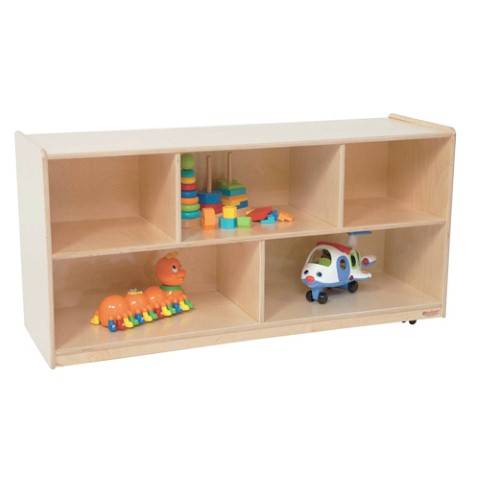 Wood Designs Children Single Storage Natural, 23.5"H, WD-12400