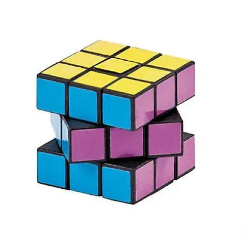 Plastic Mini Bright Magic Cubes - 12/pkg.