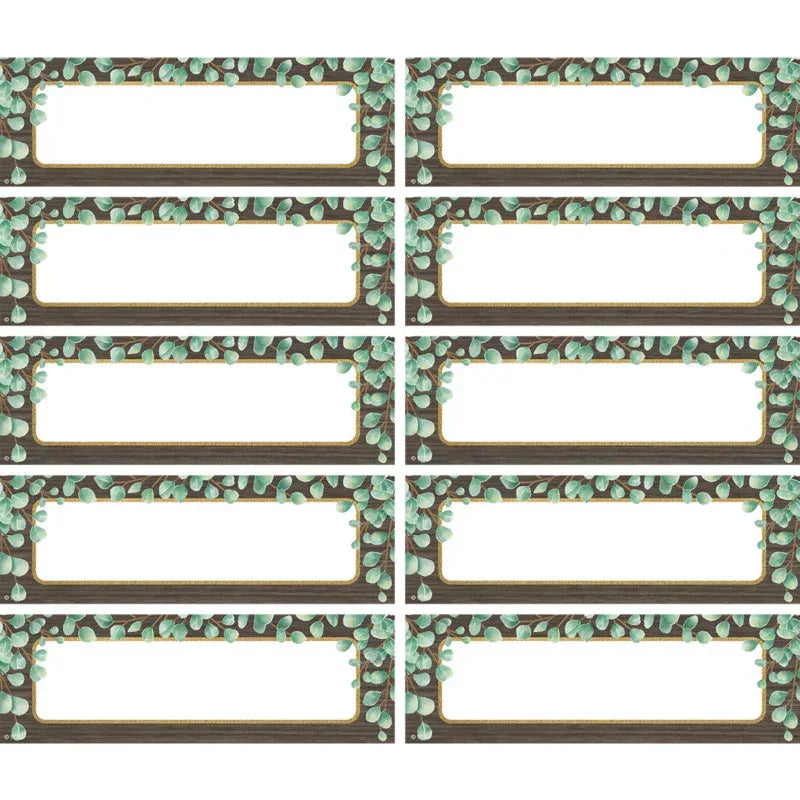 Eucalyptus Labels Magnetic Accents, Pack of 20