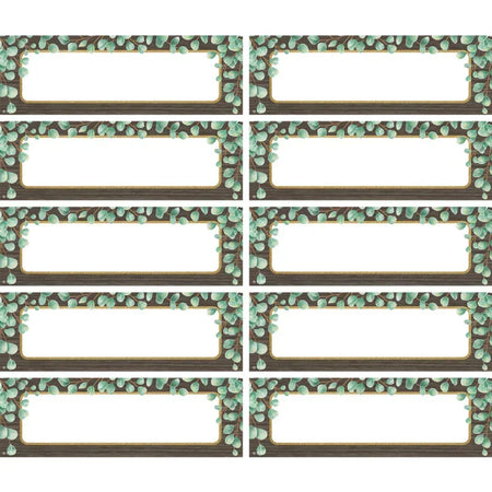 Eucalyptus Labels Magnetic Accents, Pack of 20