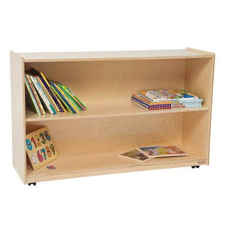 Wood Designs Children Tip-Me-Not Shelf Storage Natural wood, 30"H, WD-12680