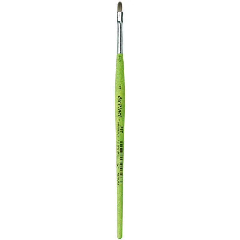 FIT Synthetics Student Brush, Synthetic, Acrylic & Tempera, Filbert, Series 375, Size 4