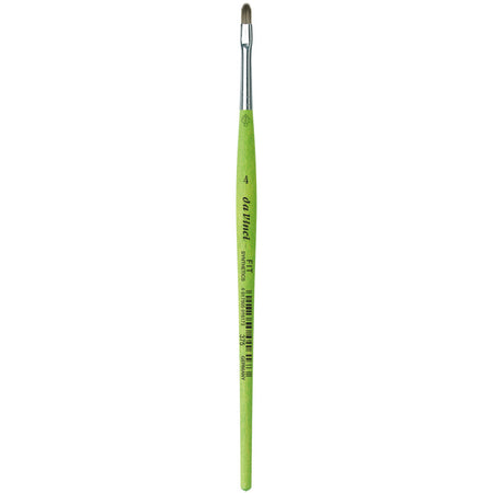 FIT Synthetics Student Brush, Synthetic, Acrylic & Tempera, Filbert, Series 375, Size 4