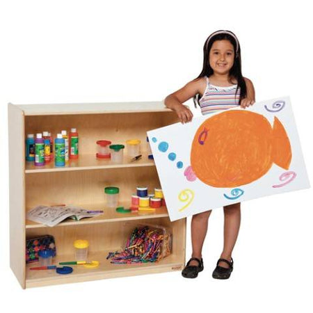 Wood Designs Children's Bookshelf Natural, 36"H, WD-12936