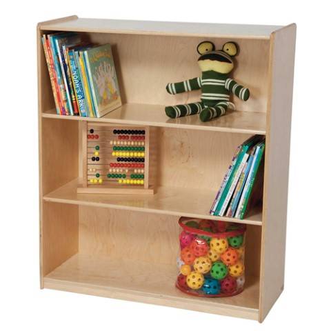Wood Designs Children's Bookshelf Natural, 42"H, WD-12942