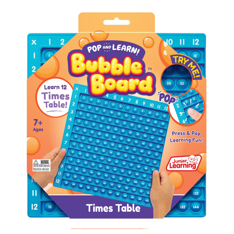 Times Table Pop and Learn&trade; Bubble Board