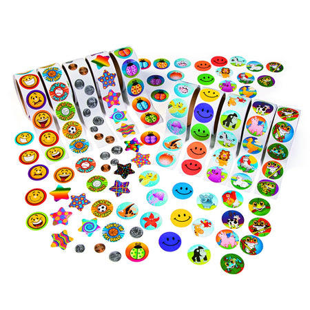 Bulk 1000 Pc. Super Stickers Assortment