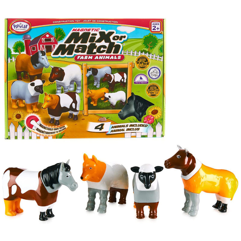 Magnetic Mix or Match&reg; Farm Animals