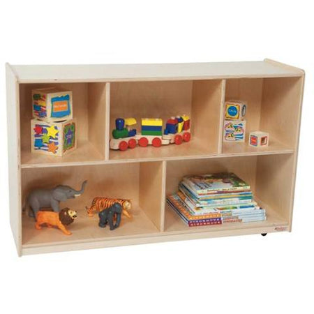Wood Designs Children Single Storage Natural, 30"H, WD-13000