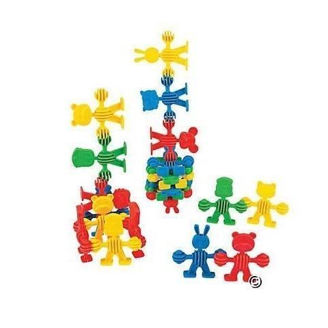 Plastic Connecting Character Shapes - 50 pc/Set