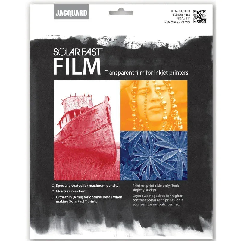 SolarFast Film, 8.5" x 11", 8 Sheet Pack