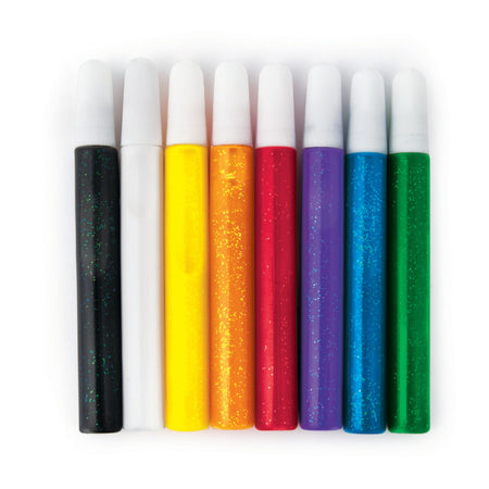 24 Piece Glitter Suncatcher Paint Pens - (8 assorted colors)