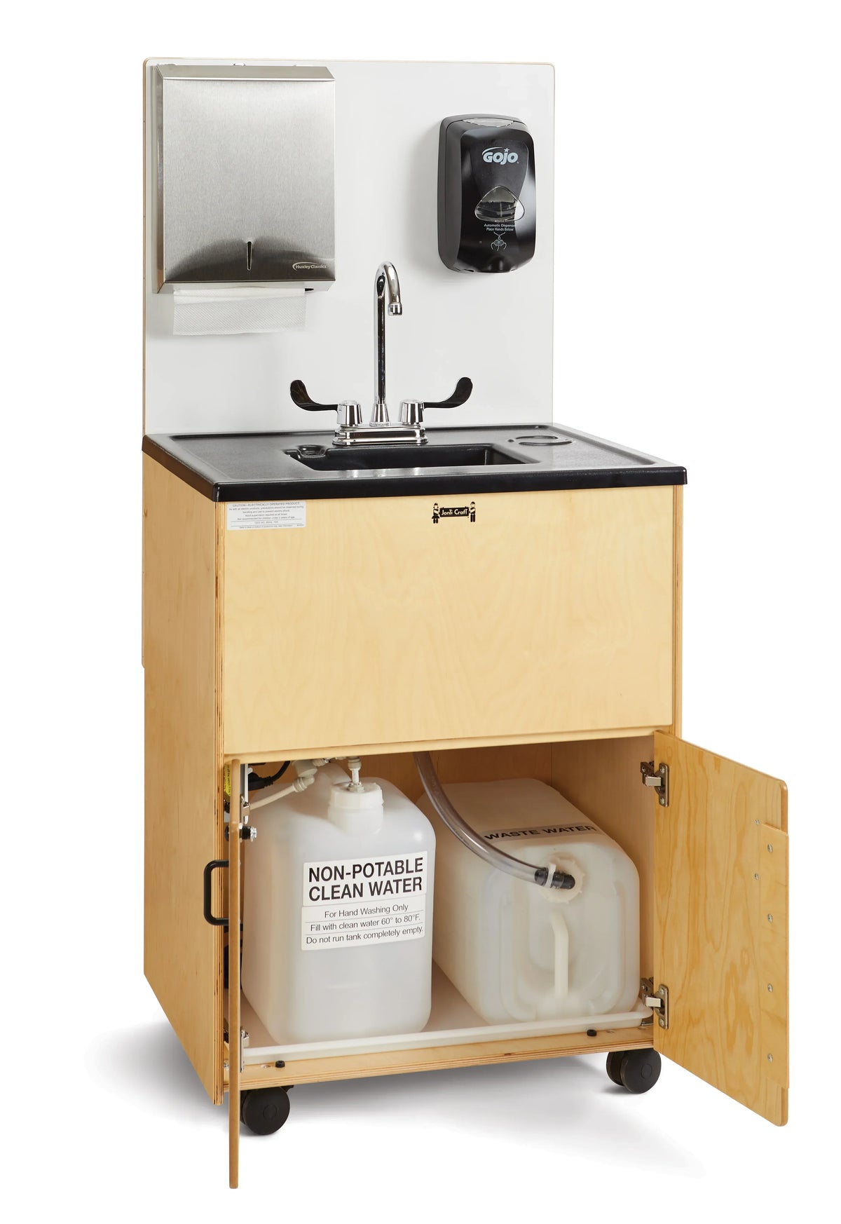 Jonti-Craft® Clean Hands Helper Dispenser Backsplash
