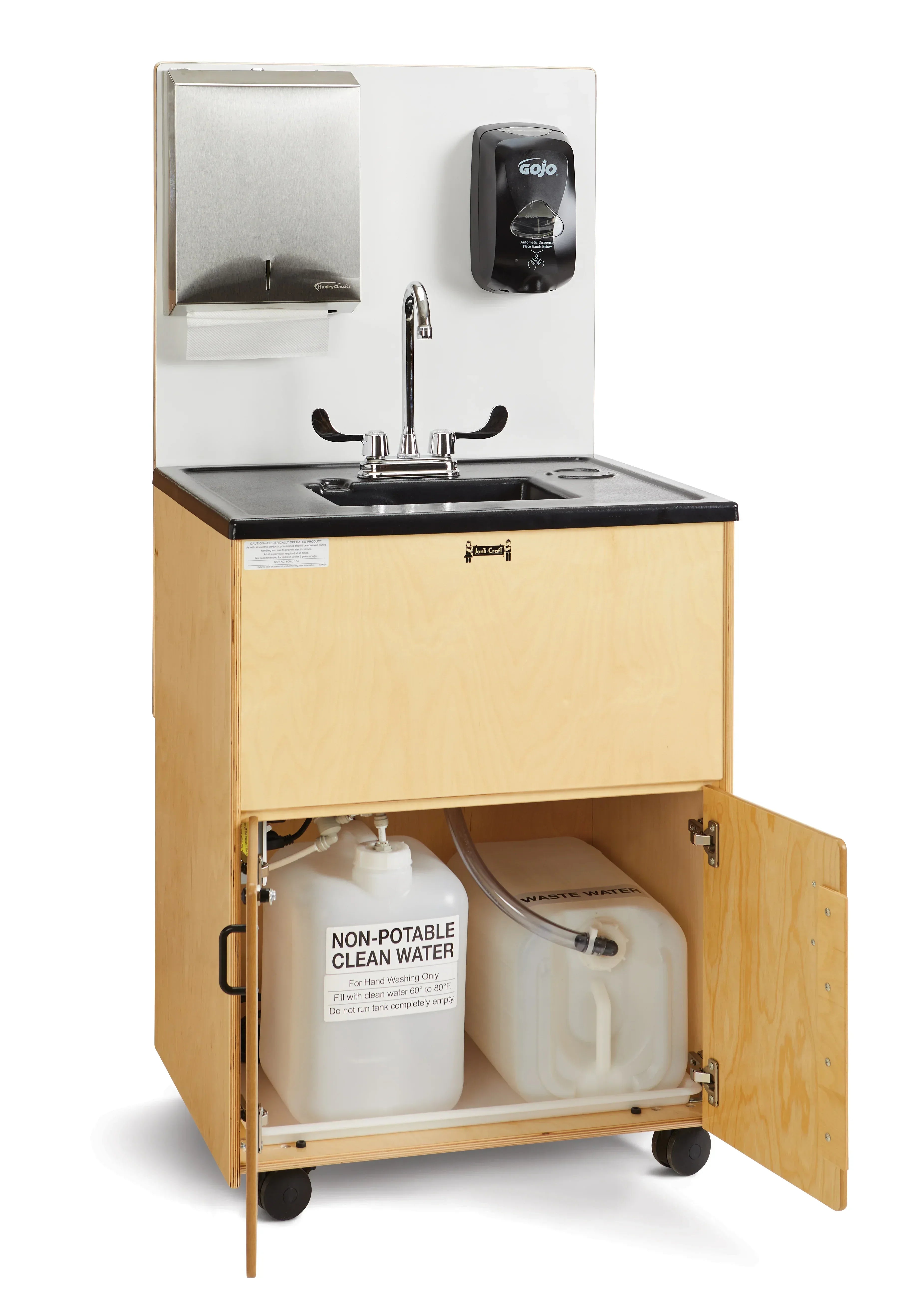 Jonti-Craft® Clean Hands Helper Dispenser Backsplash