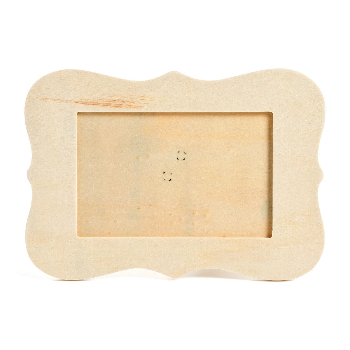 Unfinished Wood Scallop Picture Frames, 8 1/2" x 6" - 6/pkg