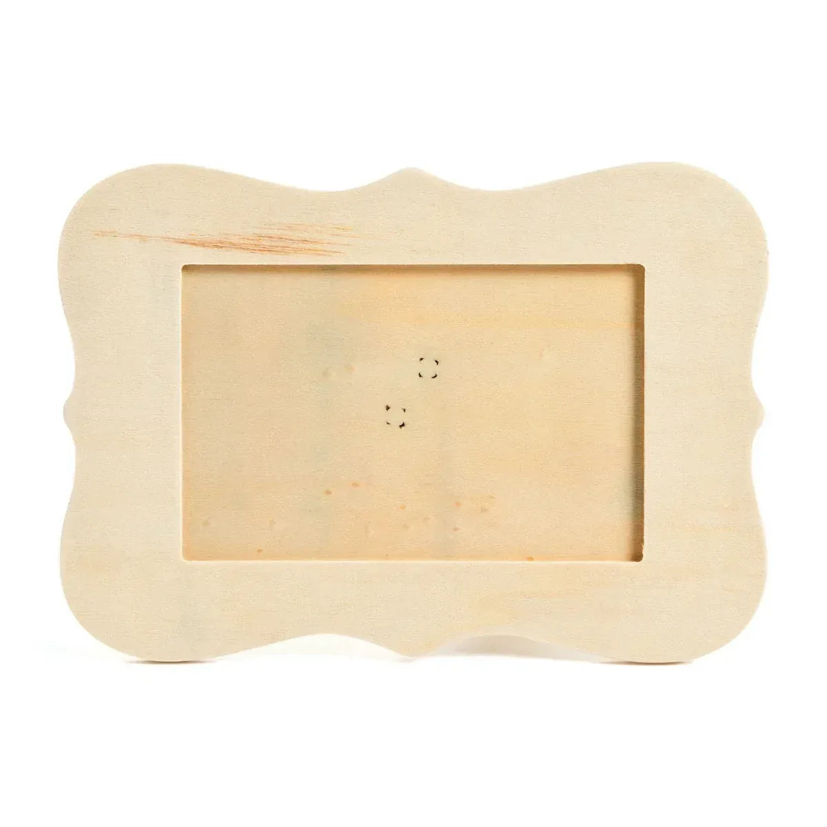 Unfinished Wood Scallop Picture Frames, 8 1/2" x 6" - 6/pkg