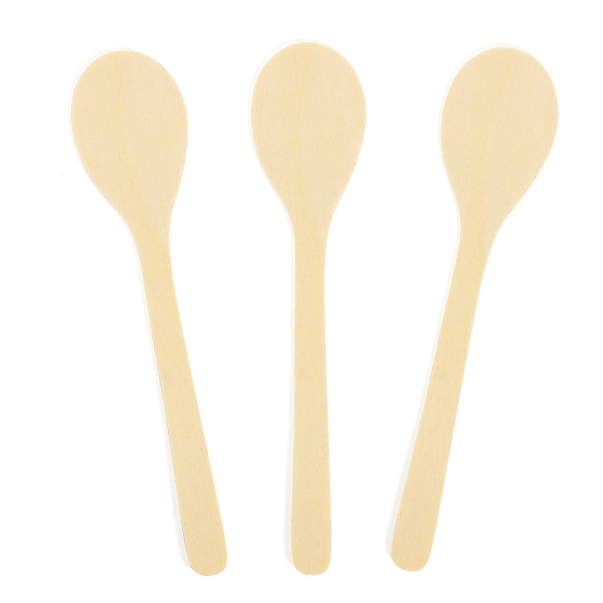 Unfinished Wood Craft Spoon Shapes, 9 3/4" x 1 3/4 - Pack of 24