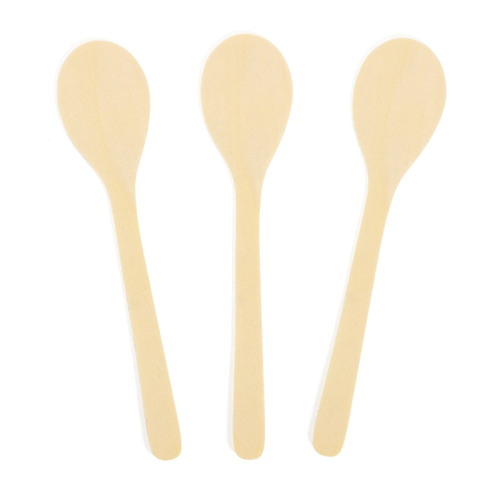 Unfinished Wood Craft Spoon Shapes, 9 3/4" x 1 3/4 - Pack of 24