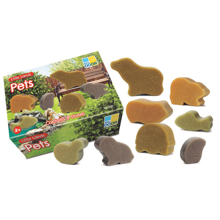 Little Lands &ndash; Pets, Set of 8 Stone Figures