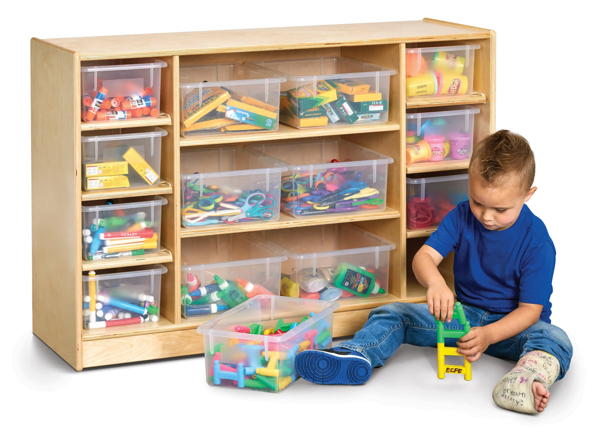 Jonti-Craft® Combo Bin Stationary Storage Unit