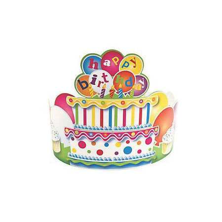 Birthday Crowns 12 per pack