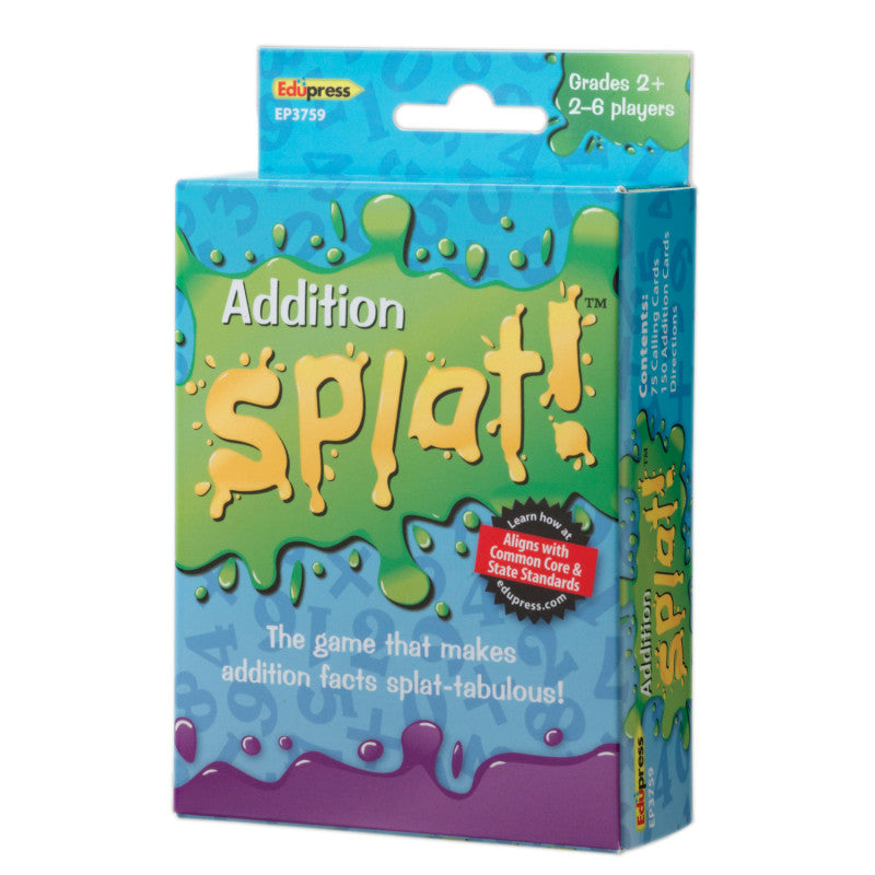 Addition Splat!&trade; Card Game