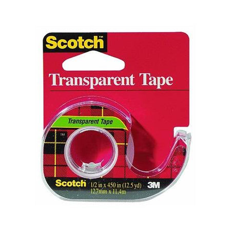 3M 144 Scotch Tape 1⁄2" x 450"