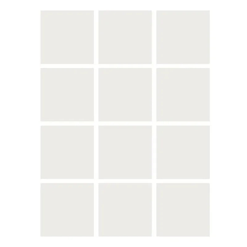 Dry Erase Stickables with Dry Erase Marker, White, 4" x 4", 12 Per Pack, 2 Packs