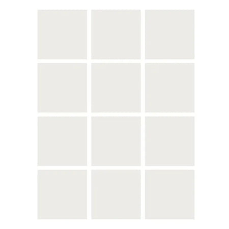 Dry Erase Stickables with Dry Erase Marker, White, 4" x 4", 12 Per Pack, 2 Packs