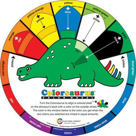 Colorsaurus (Children's Color Wheel)
