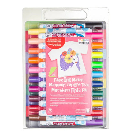 570-30A FABRIC MARKER CHISEL 30PC VALUE P