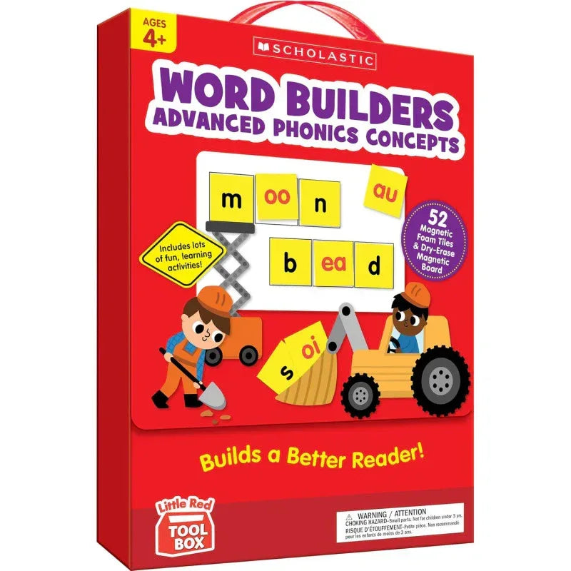 Little Red Tool Box: Word Builders Phonics Tiles: Advanced Phonics Concepts