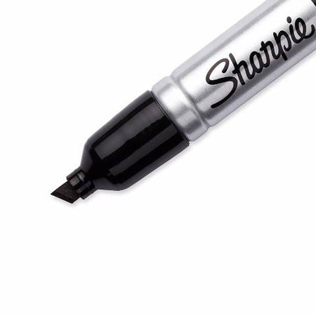 Sharpie King Size Permanent Marker, Chisel Tip, Black, 15001