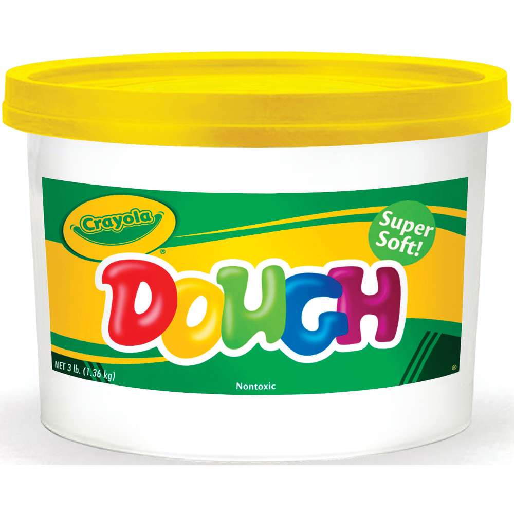 Crayola® Dough 3 lb. Tub, Yellow (BIN57-0015-034)